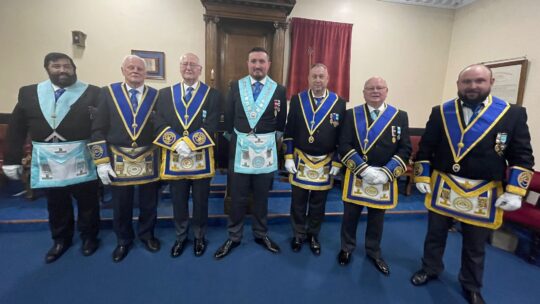 ALISTAIR IN THE CHAIR OF CITY OF LANCASTER