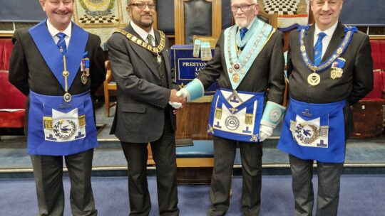 PRESTON GUILD LODGE CHRISTMAS DINNER – MAYOR OF PRESTON THE GUEST OF HONOUR